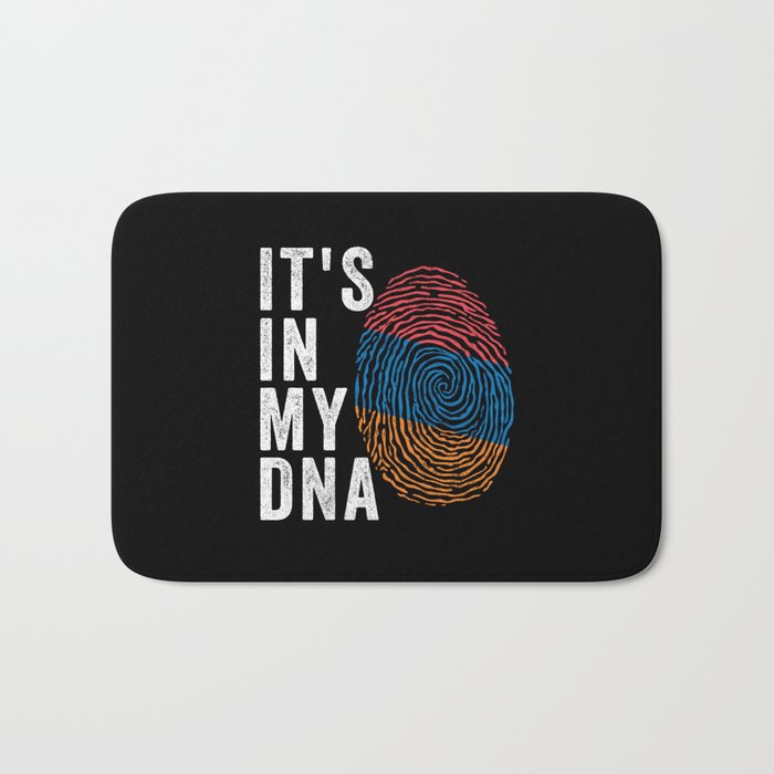 It's In My DNA - Armenia Flag Bath Mat