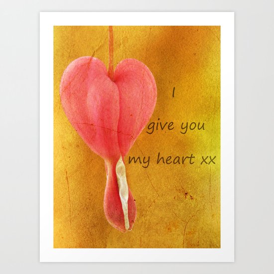 My Heart Art Print