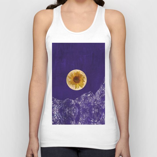 Sunflower Moon Unisex Tank Top