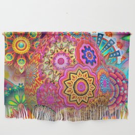 Psychedelic Cosmic Egg Wall Hanging