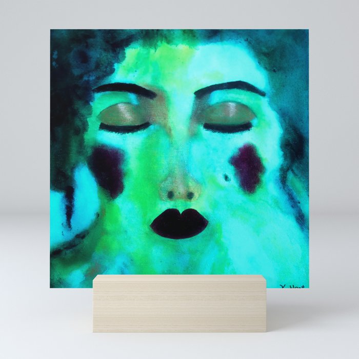 She Became One With Water Mini Art Print