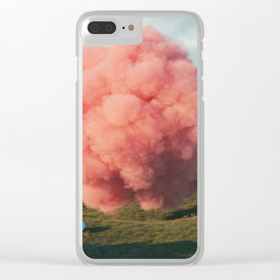 Cotton Candy Clear iPhone Case