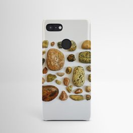 Beach Stones: The Oranges and Yellows (Lapidary; Found Objects) Android Case