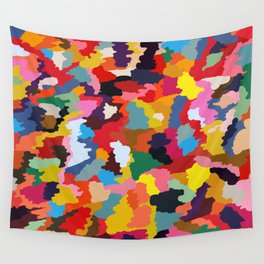 Color Camouflage #1 Wall Tapestry