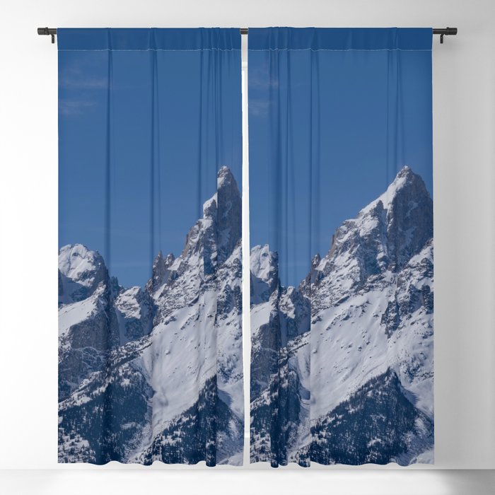 Teton Range 0221 - Wyoming Blackout Curtain