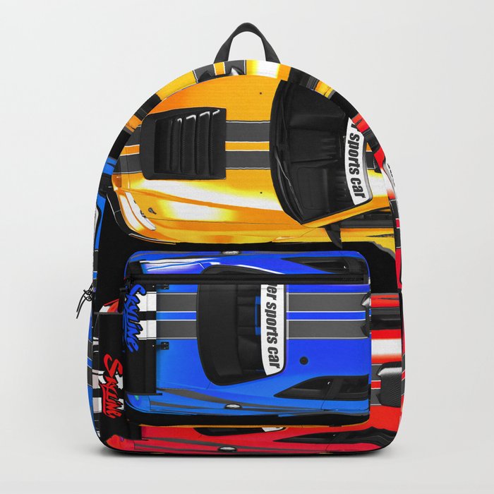 Sports car backpack 2025