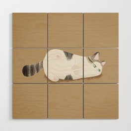 cat Wood Wall Art