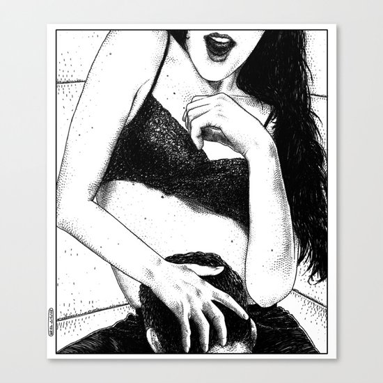 asc 570 - L'inspiration (The estrus) Canvas Print