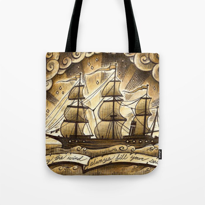 Sailing Winds Tote Bag