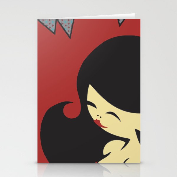 China-Girl Stationery Cards