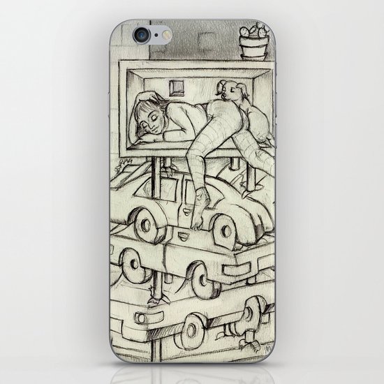 sleeping beauty iPhone & iPod Skin