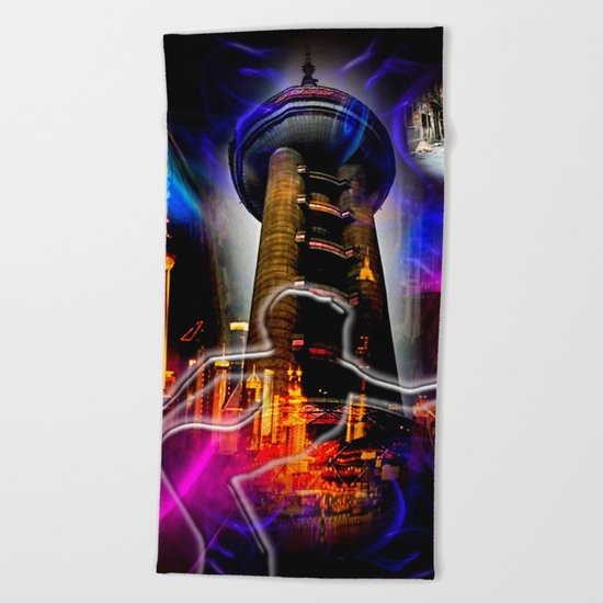 Asia World 20 Beach Towel