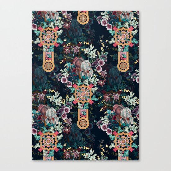 Floral Pattern I Canvas Print