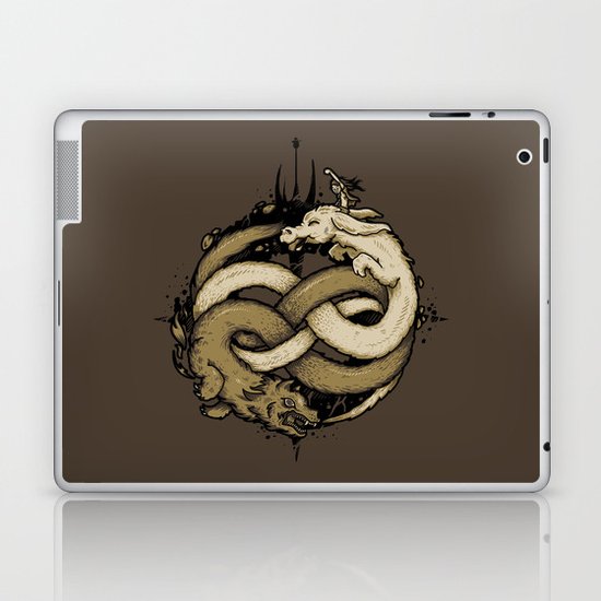 NEVERENDING FIGHT Laptop & iPad Skin