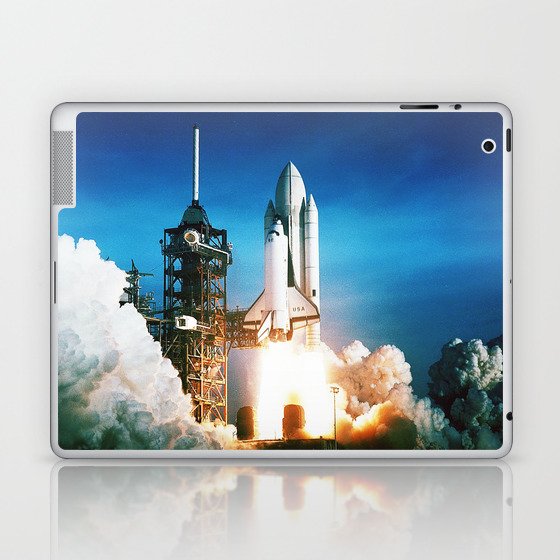 Space Shuttle Launch Laptop & iPad Skin