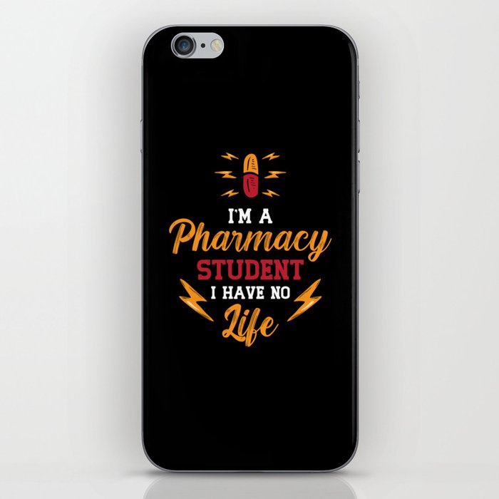 Pharmacist I'm A Pharmacy Student Tech Technician iPhone Skin