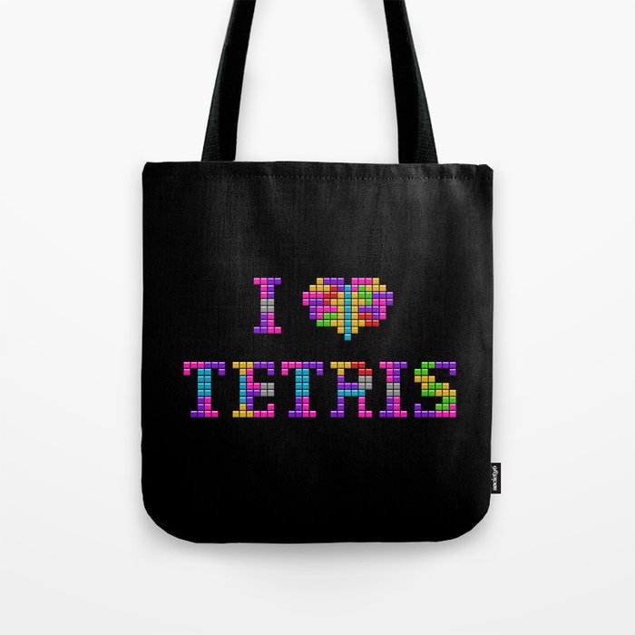 I <3 Tetris Tote Bag