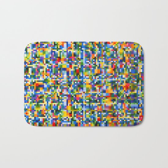 Dancing Star Detail Bath Mat