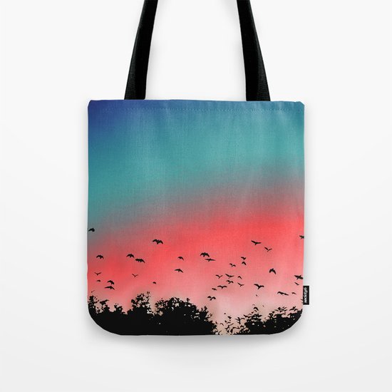 Birds Flying High Tote Bag