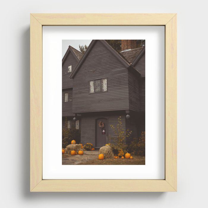 The Witch House - Salem, MA Recessed Framed Print