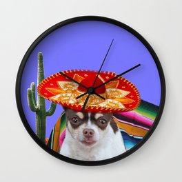 Mexican chihuahua dog Wall Clock | Journals, Animal, Chihuahua, Graphicdesign, Cases, Clocks, Rugs, Chihuahuas, Mexico, Cards 