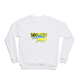 Ukraine StopWar Art Crewneck Sweatshirt