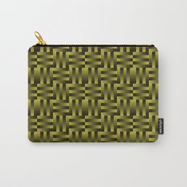 Related Square  Carry-All Pouch | Green, Patterngraphic, Pistachiogreen, Geometric, Graphicdesign, Digital, Minimalist, Black And White, Architecture, Designclassic 