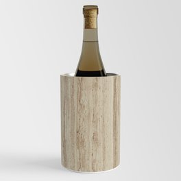 Beige Travertine Stone Texture Wine Chiller