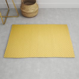 Abstract background pattern of yellow relief wallpaper with diagonal slanted patterns Rug