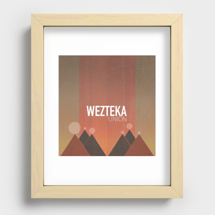 Wezteka Union Returns... Recessed Framed Print