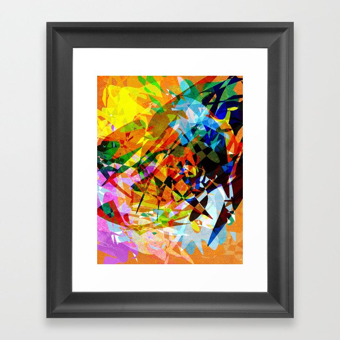 Colors Framed Art Print