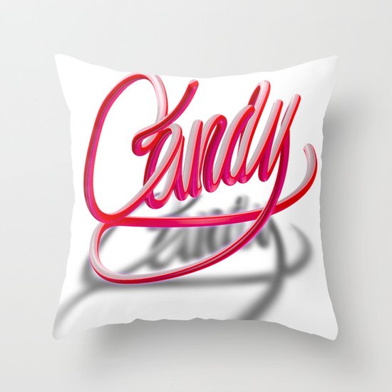 candy Throw Pillow