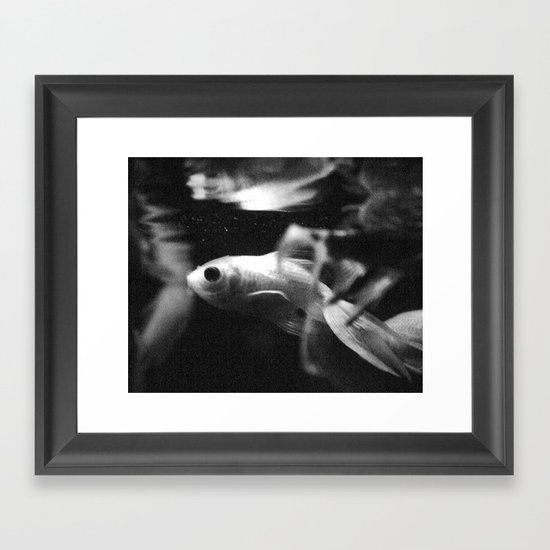 Deep In Thought Framed Art Print