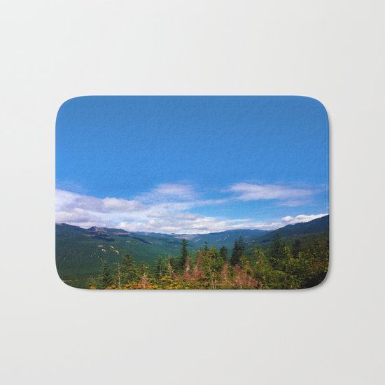 Northern Cascade Sky Bath Mat