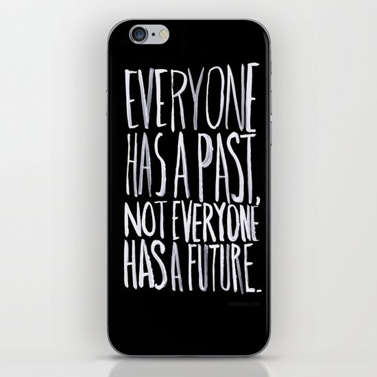Past/Future iPhone & iPod Skin
