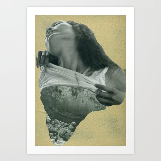 Gold is God. 1. Art Print