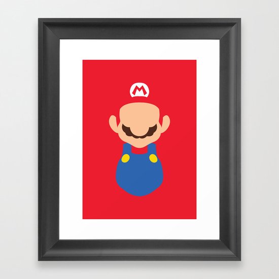 Mario - Mario Framed Art Print
