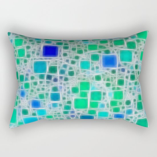 Ceramics Ocean Rectangular Pillow