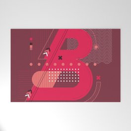 Letter B Welcome Mat