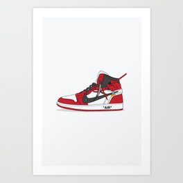 Sneaker Art Prints For Any Decor Style Society6