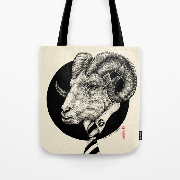 The Goat Father Tote Bag
