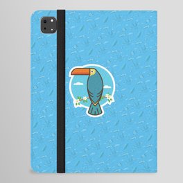 Toucan tropical colorful bird iPad Folio Case