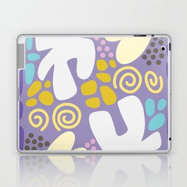 Abstract vintage colors pattern collection 3 Laptop Skin