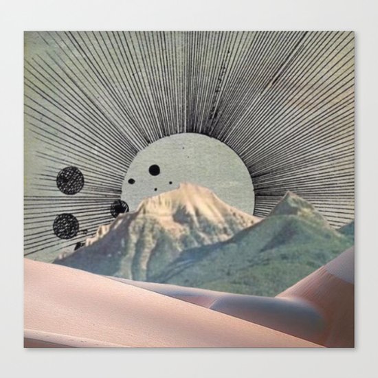 Maska Canvas Print