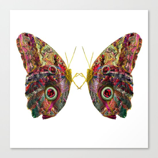 Butterfly Love Canvas Print