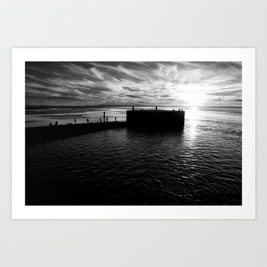 The island... Art Print