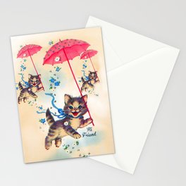 Kitty Friends Stationery Cards