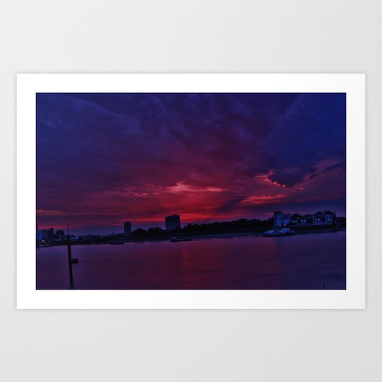 Sunset III Art Print