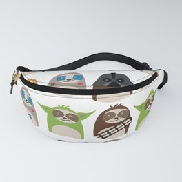 Science Fiction Sloths Fanny Pack