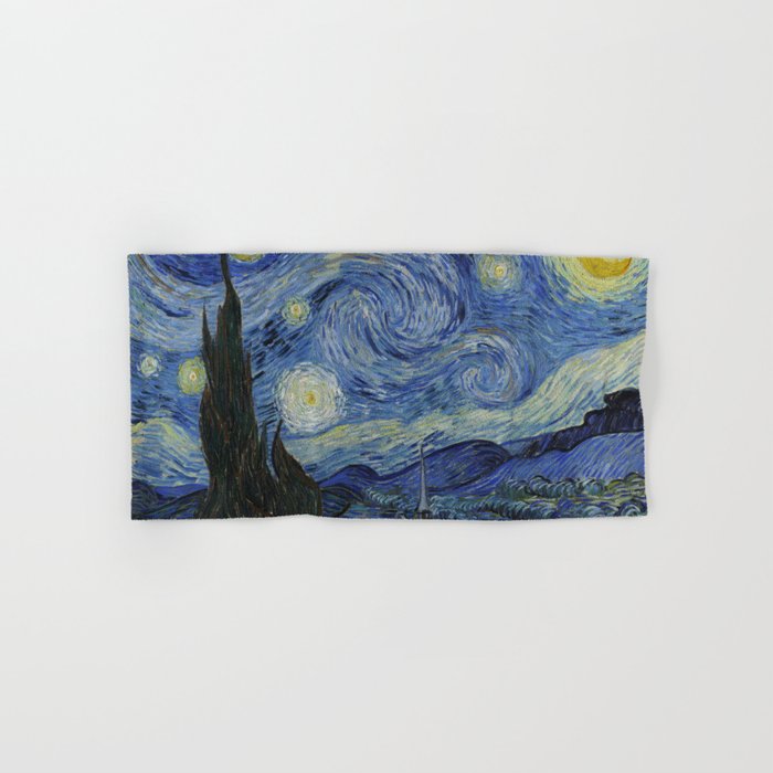 The Starry Night by Vincent van Gogh Hand & Bath Towel